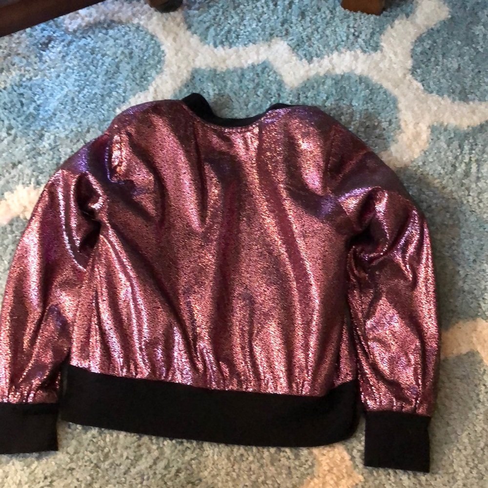 Pink glitter jacket - Picture 2 of 4